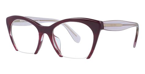 miu miu mu 03qva eyeglasses